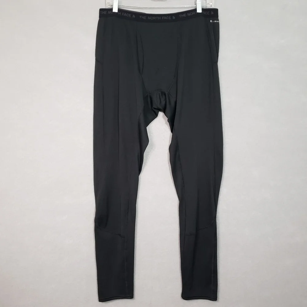 The North Face Mens L Base Layer Leggings Black Quick Dry Active Gorpcore Skiing